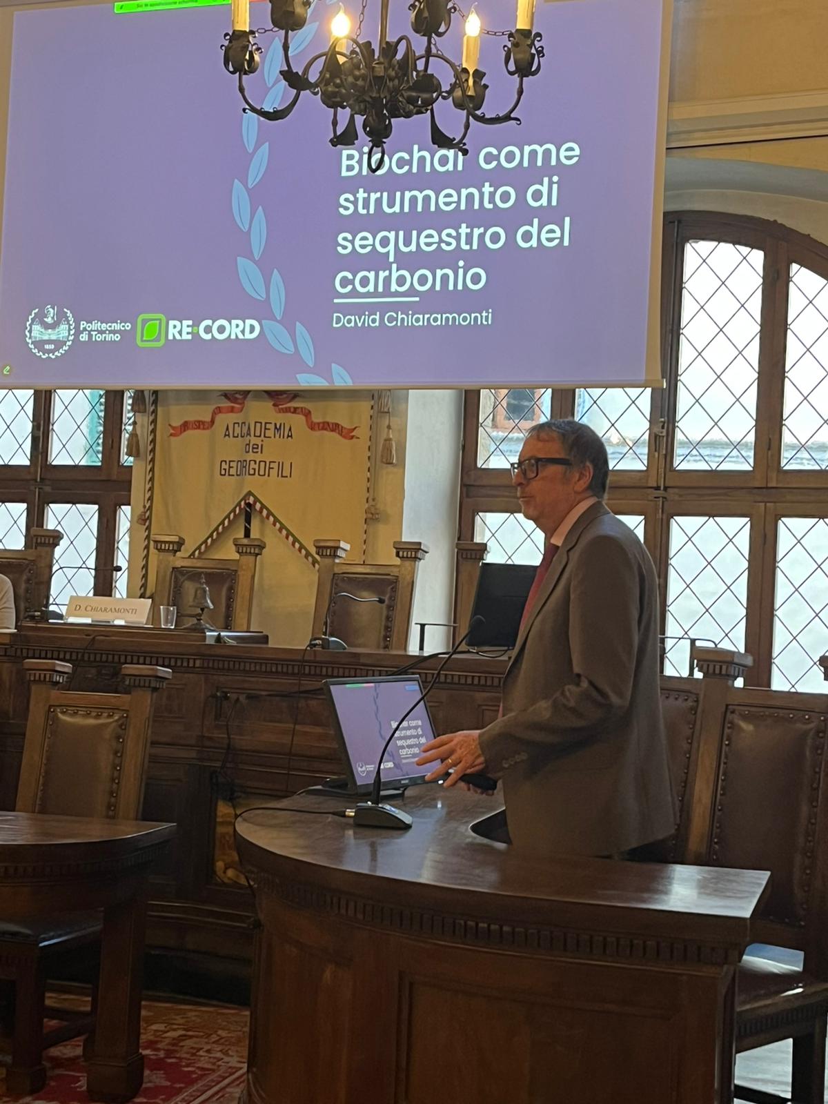 David Chiaramonti - Politecnico di Torino, membro del Carbon Removal Expert Group della DG Clima e Accademia dei Georgofili – Presidente Consorzio Re-Cord